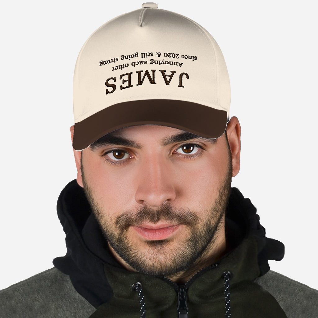 Nous nous taquinons depuis & Toujours aussi forts - Casquette classique personnalisée