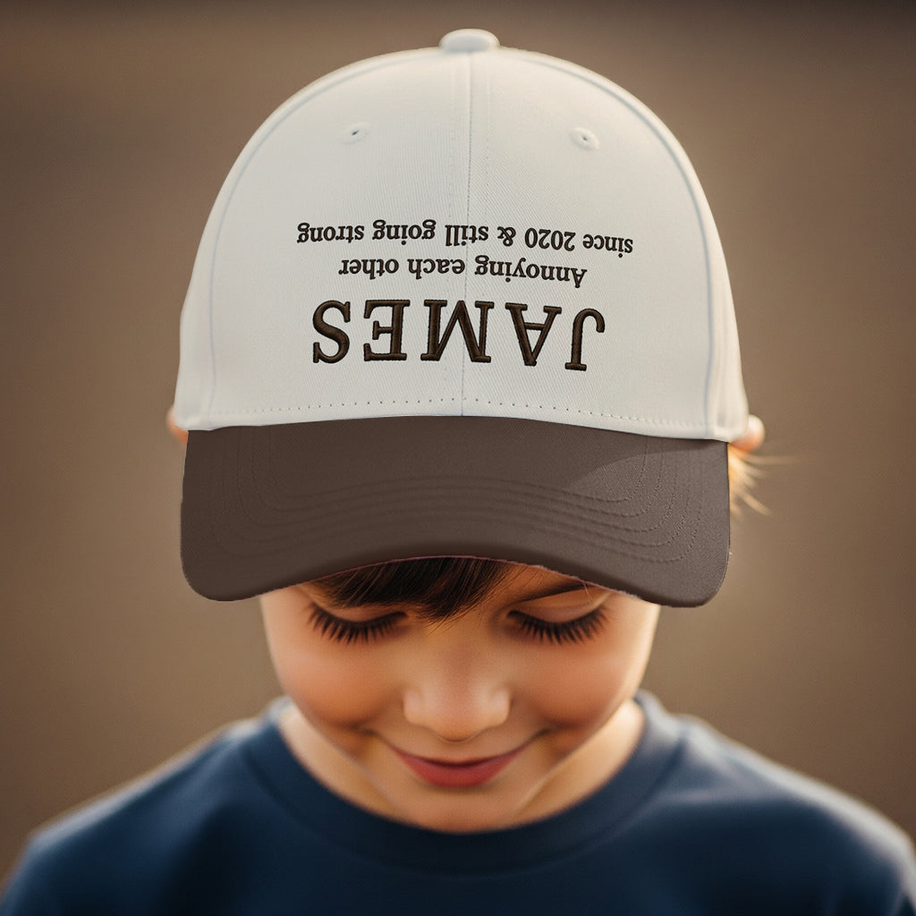 Nous nous taquinons depuis & Toujours aussi forts - Casquette classique personnalisée