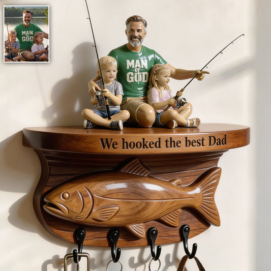 Fishing Life - Support mural de pêche personnalisé