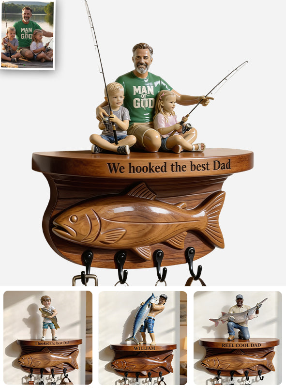 Fishing Life - Support mural de pêche personnalisé