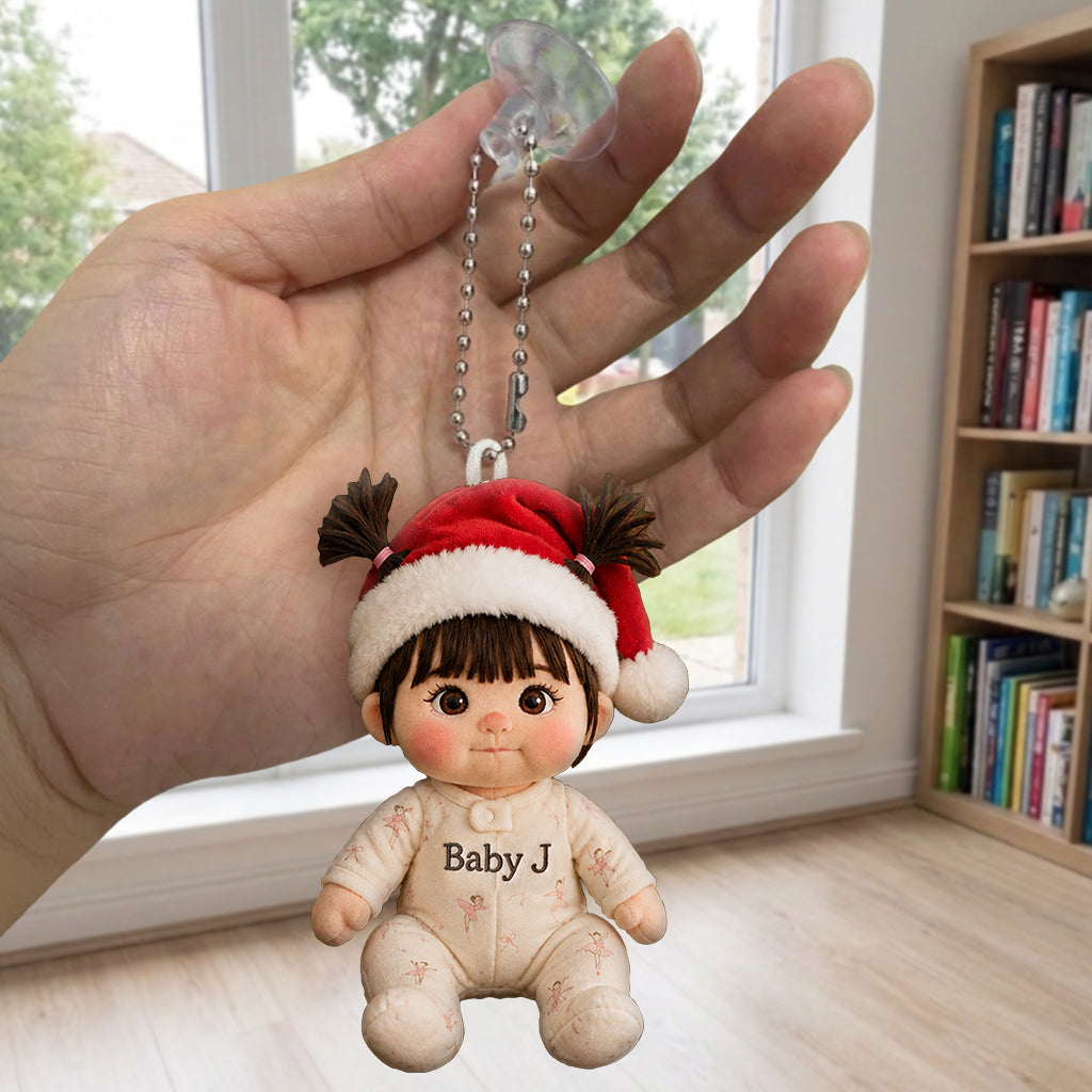 Little Christmas - Personalized Kid Plush Ornament