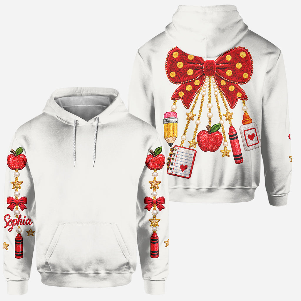 Teacher Life - Personalized Teacher Hoodie and Leggings