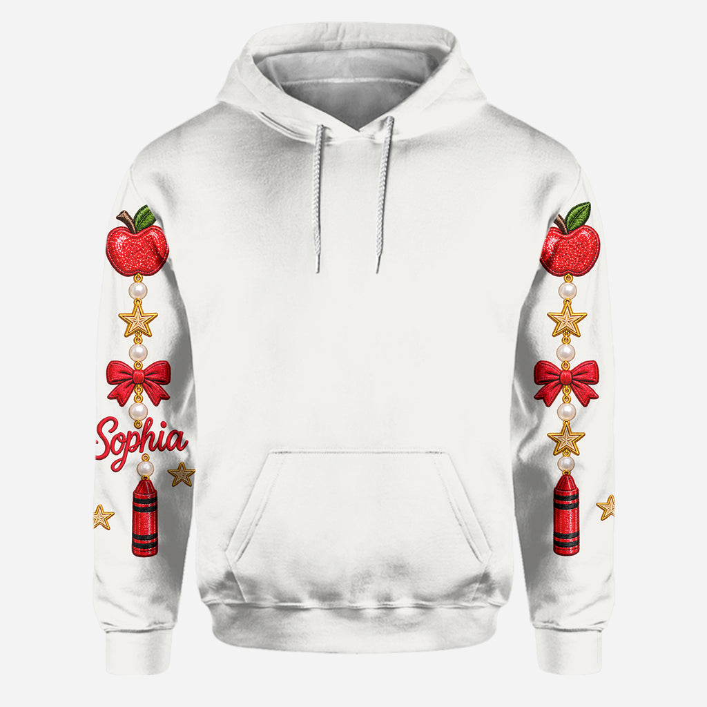 Teacher Life - Personalized Teacher Hoodie and Leggings