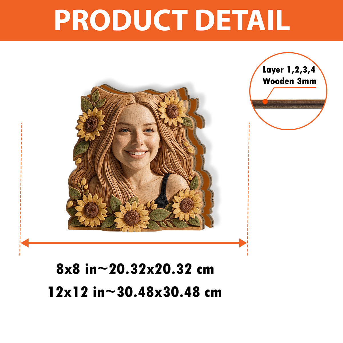 Porte-pinceaux de maquillage - Organisateur de bureau en bois personnalisé