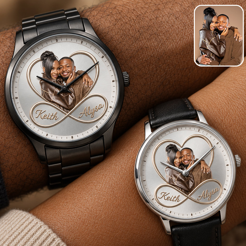 I Love You - Personalized Couple Hand Watch