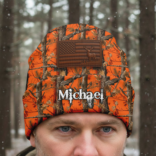 Bonnet de chasse camouflage personnalisé