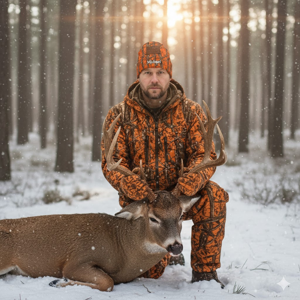 Bonnet de chasse camouflage personnalisé