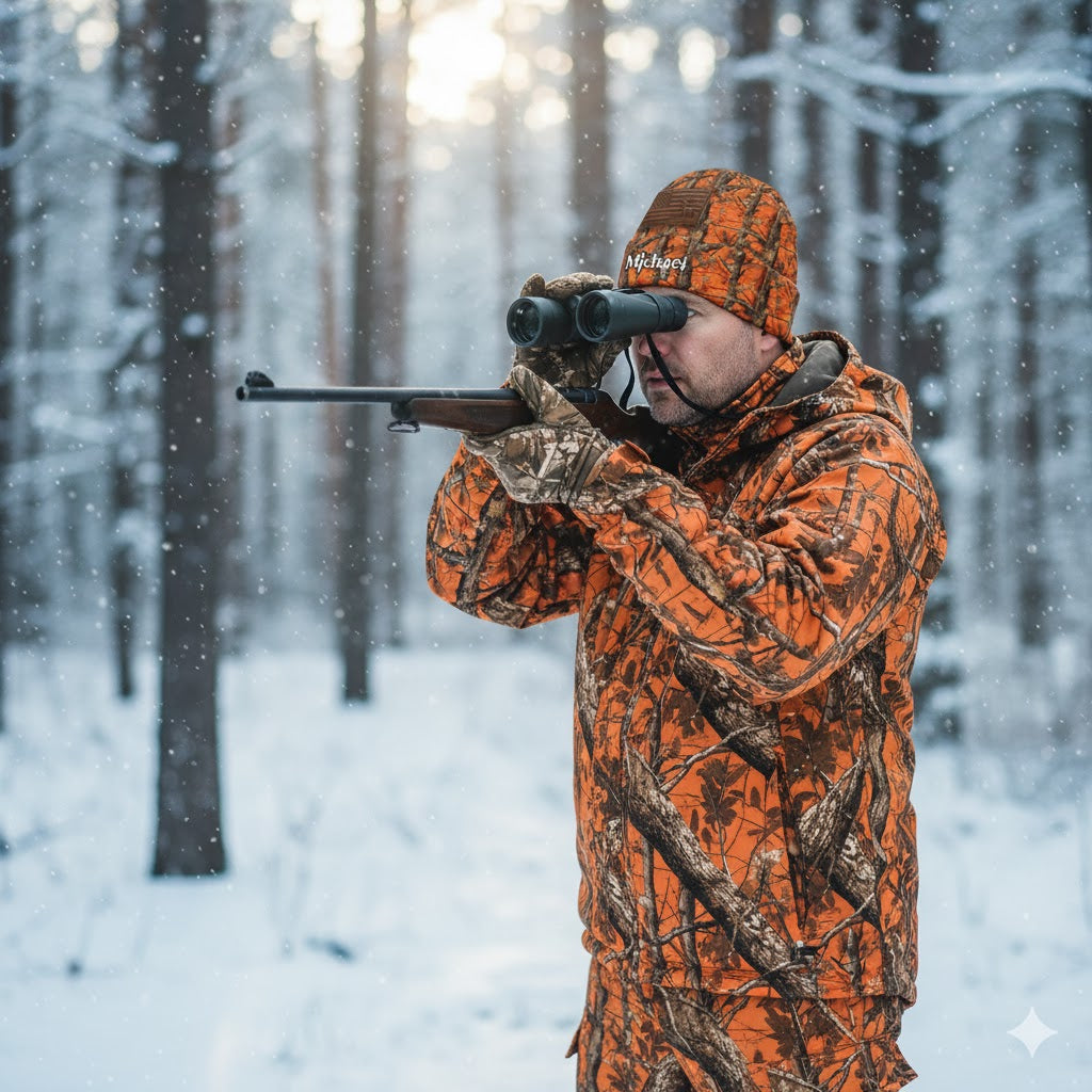 Bonnet de chasse camouflage personnalisé