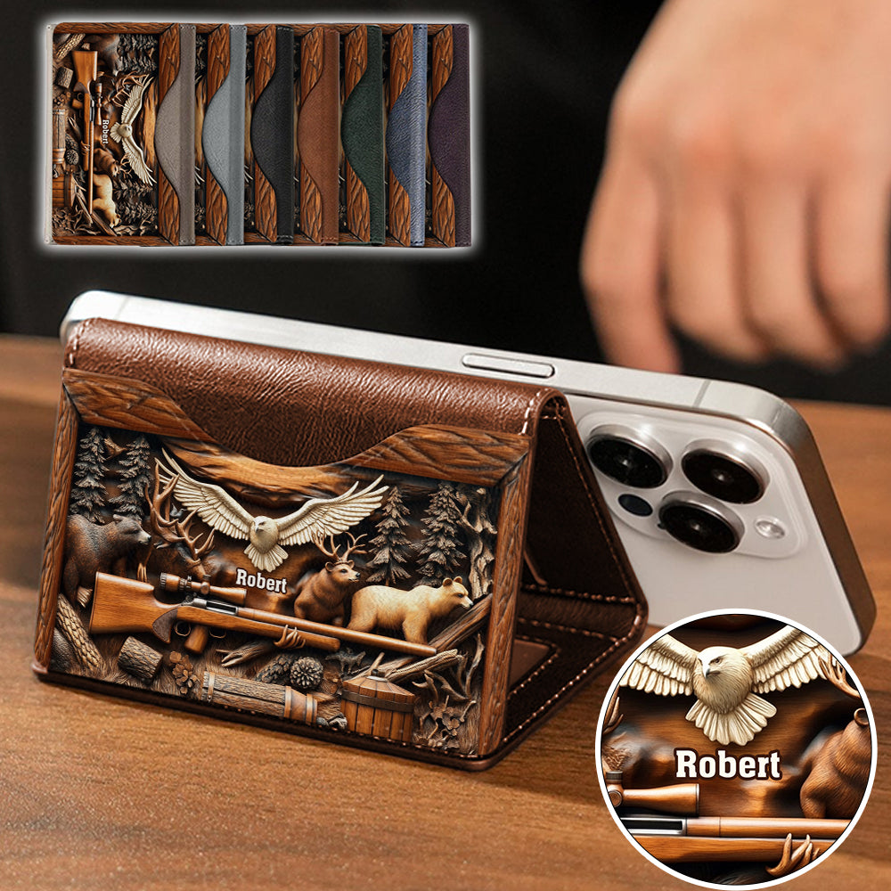 Meilleur chasseur de tous les temps - Portefeuille Magsafe de chasse personnalisé