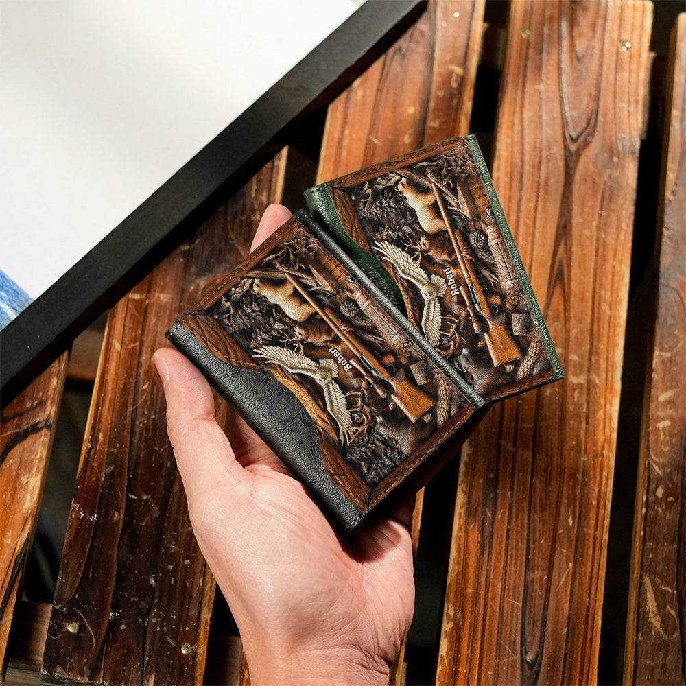 Meilleur chasseur de tous les temps - Portefeuille Magsafe de chasse personnalisé