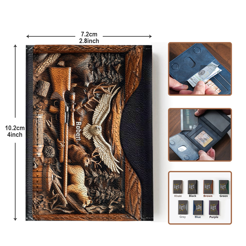Meilleur chasseur de tous les temps - Portefeuille Magsafe de chasse personnalisé