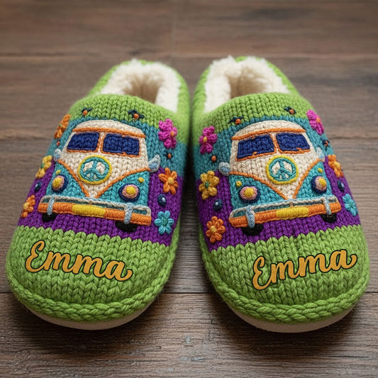 Hippie Souls - Pantoufles hippies personnalisées