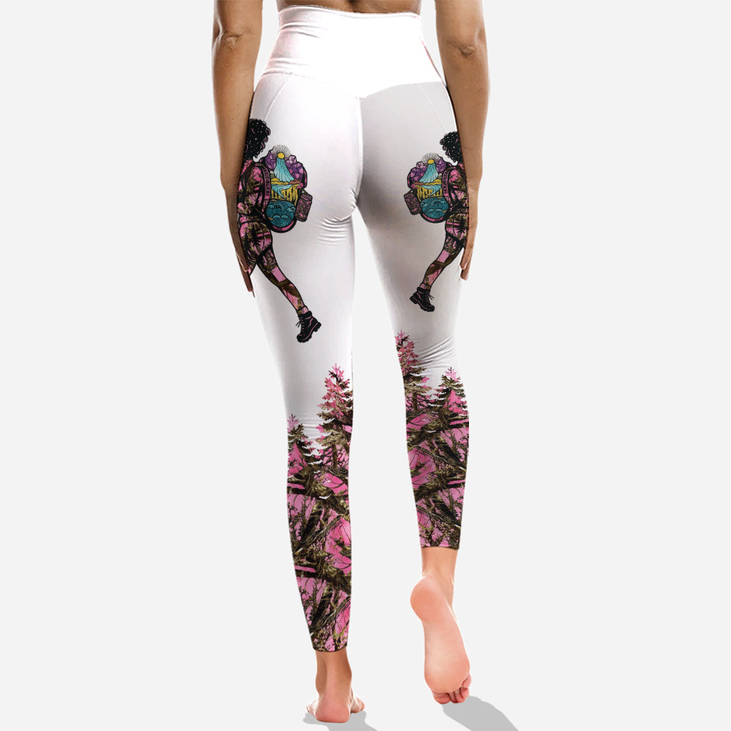 Débardeur et legging de randonnée personnalisés « Randonnée Girl »