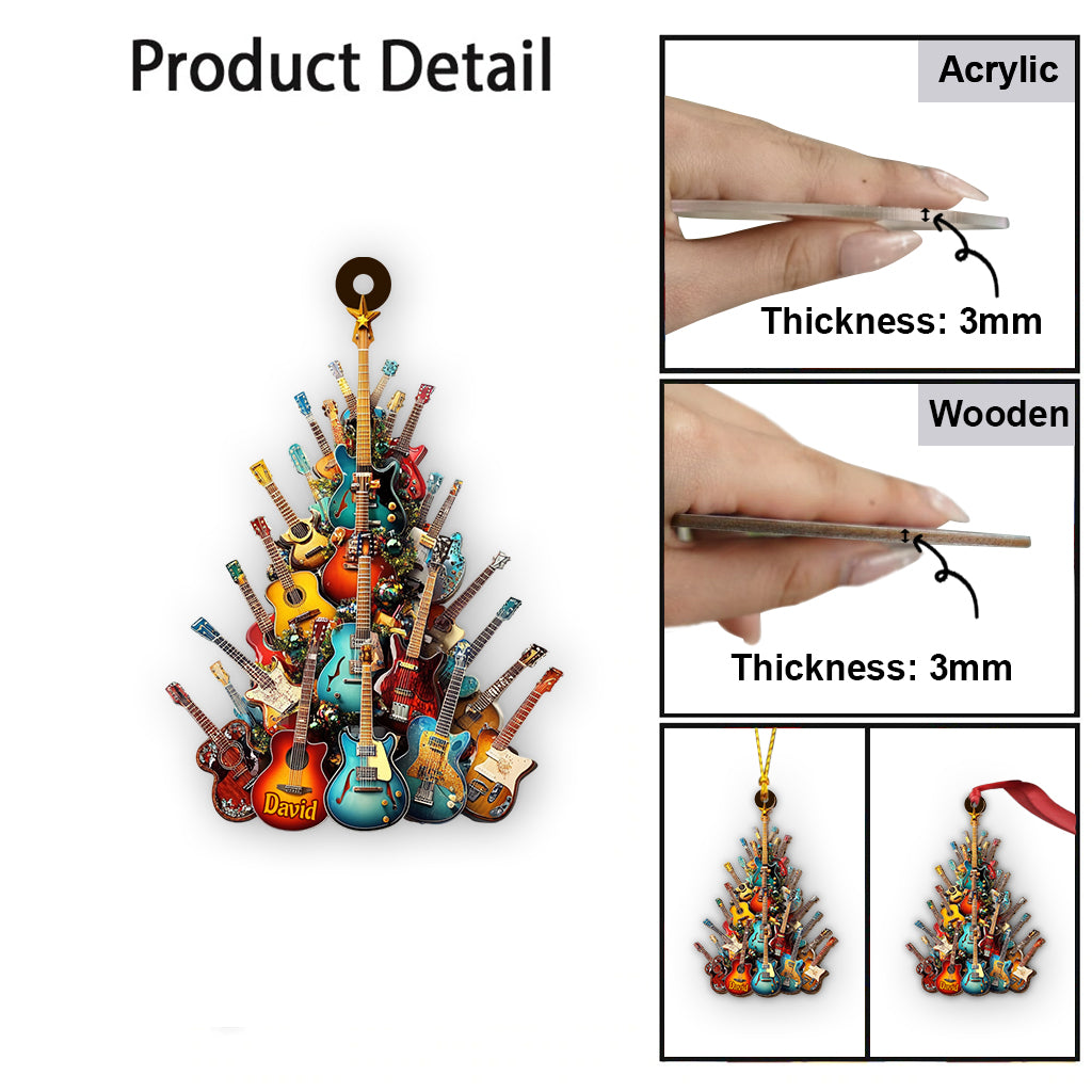 Superbe guitare - Ornement de guitare personnalisé