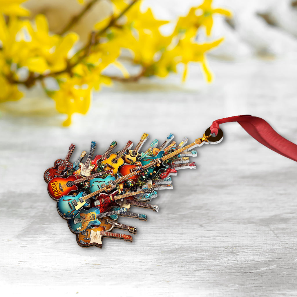 Superbe guitare - Ornement de guitare personnalisé