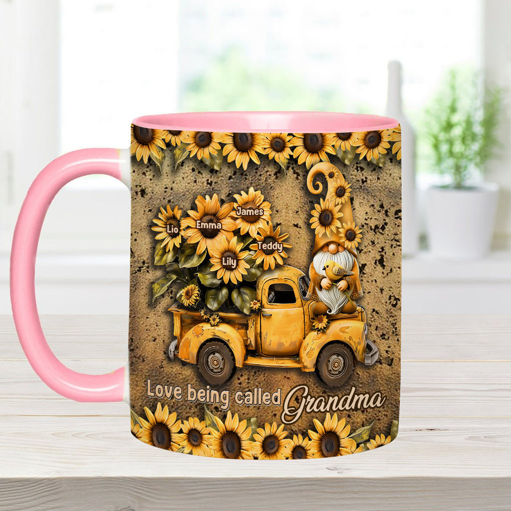 Love Grandma - Personalized Grandma Accent Mug