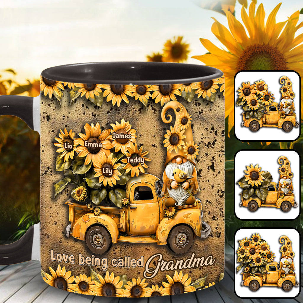 Love Grandma - Personalized Grandma Accent Mug