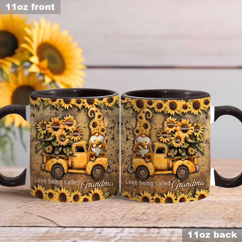 Love Grandma - Personalized Grandma Accent Mug
