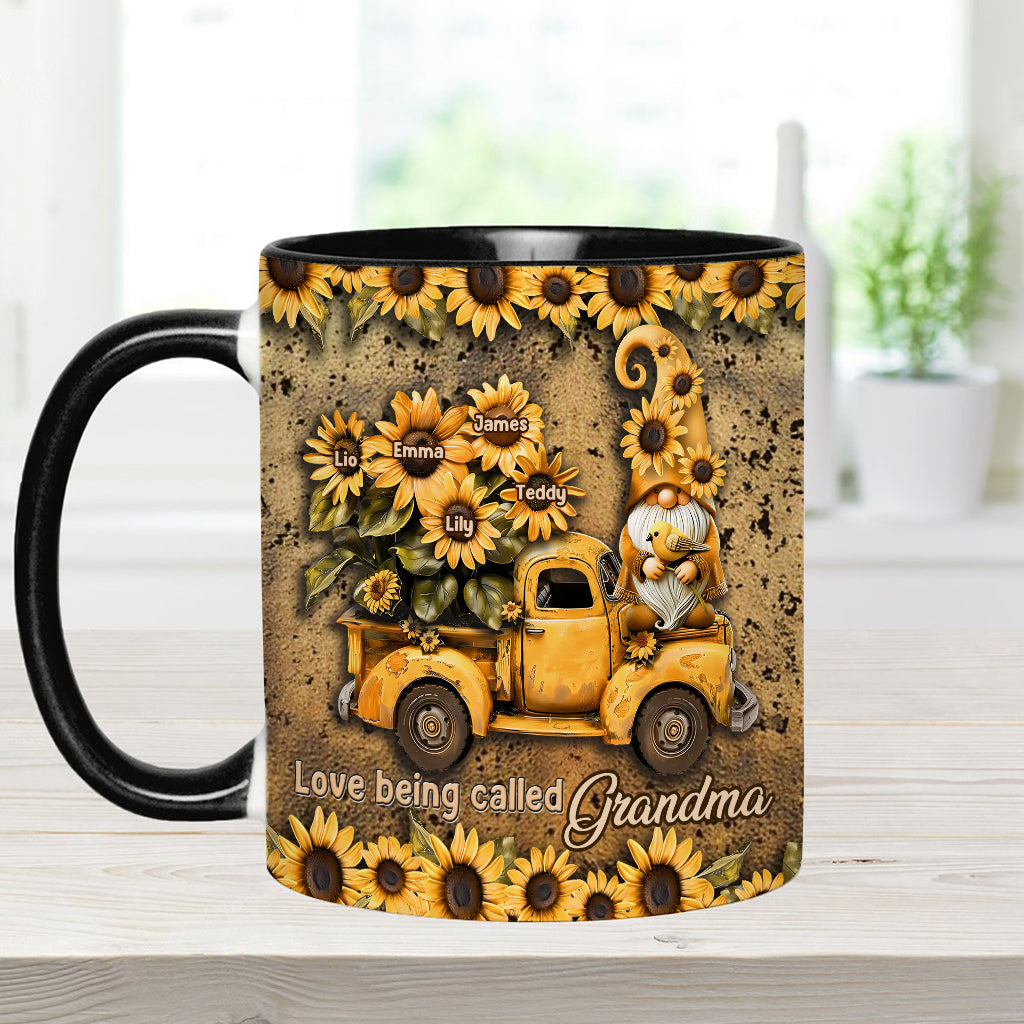 Love Grandma - Personalized Grandma Accent Mug