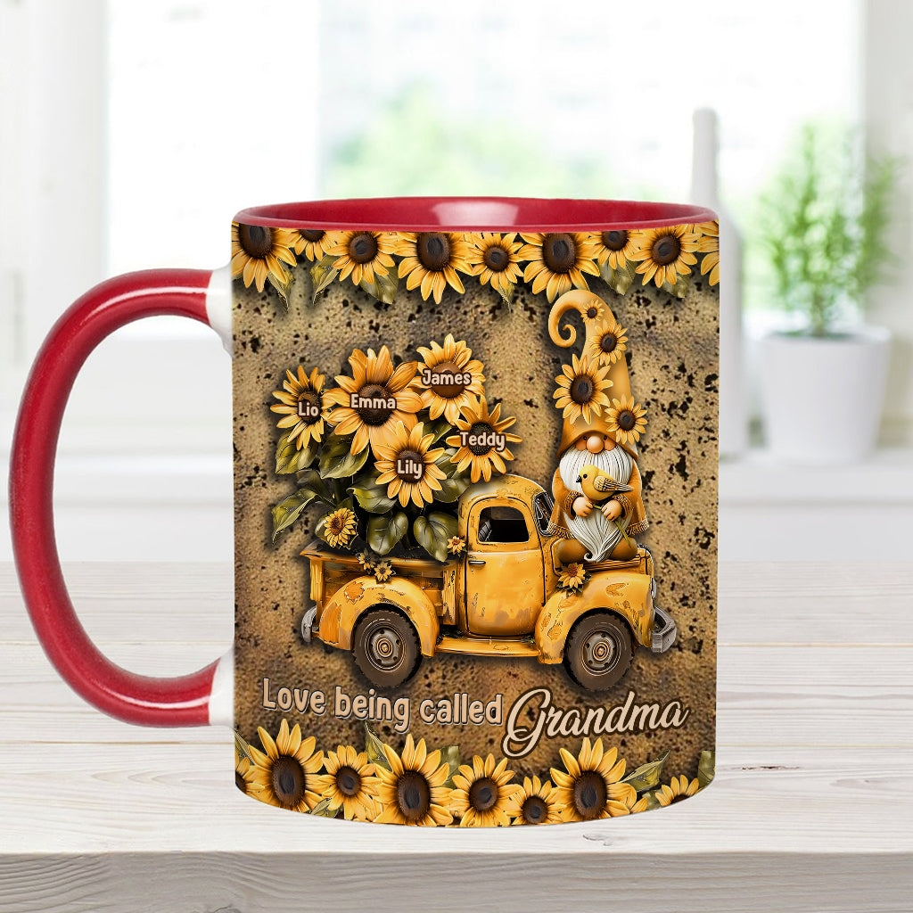 Love Grandma - Personalized Grandma Accent Mug