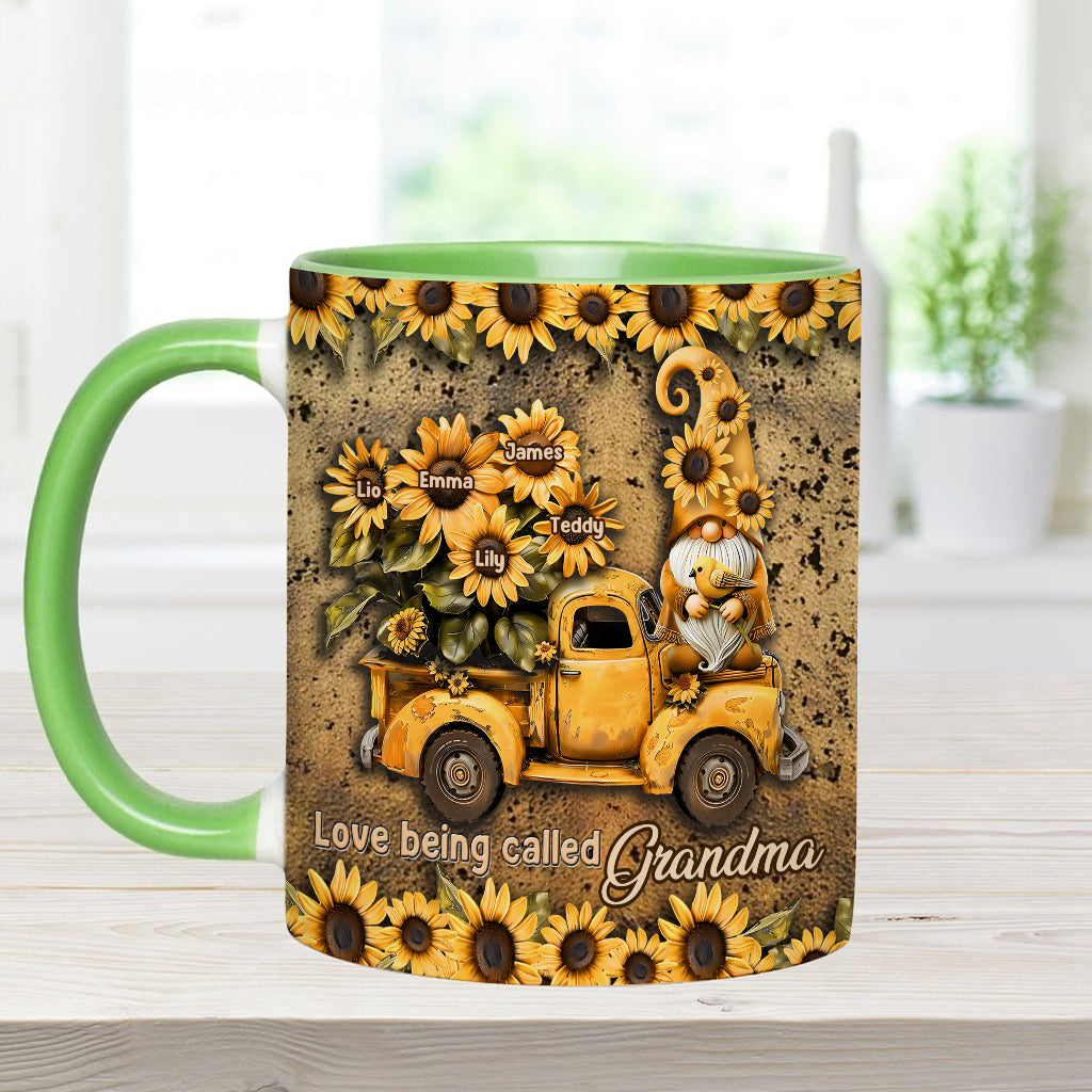 Love Grandma - Personalized Grandma Accent Mug