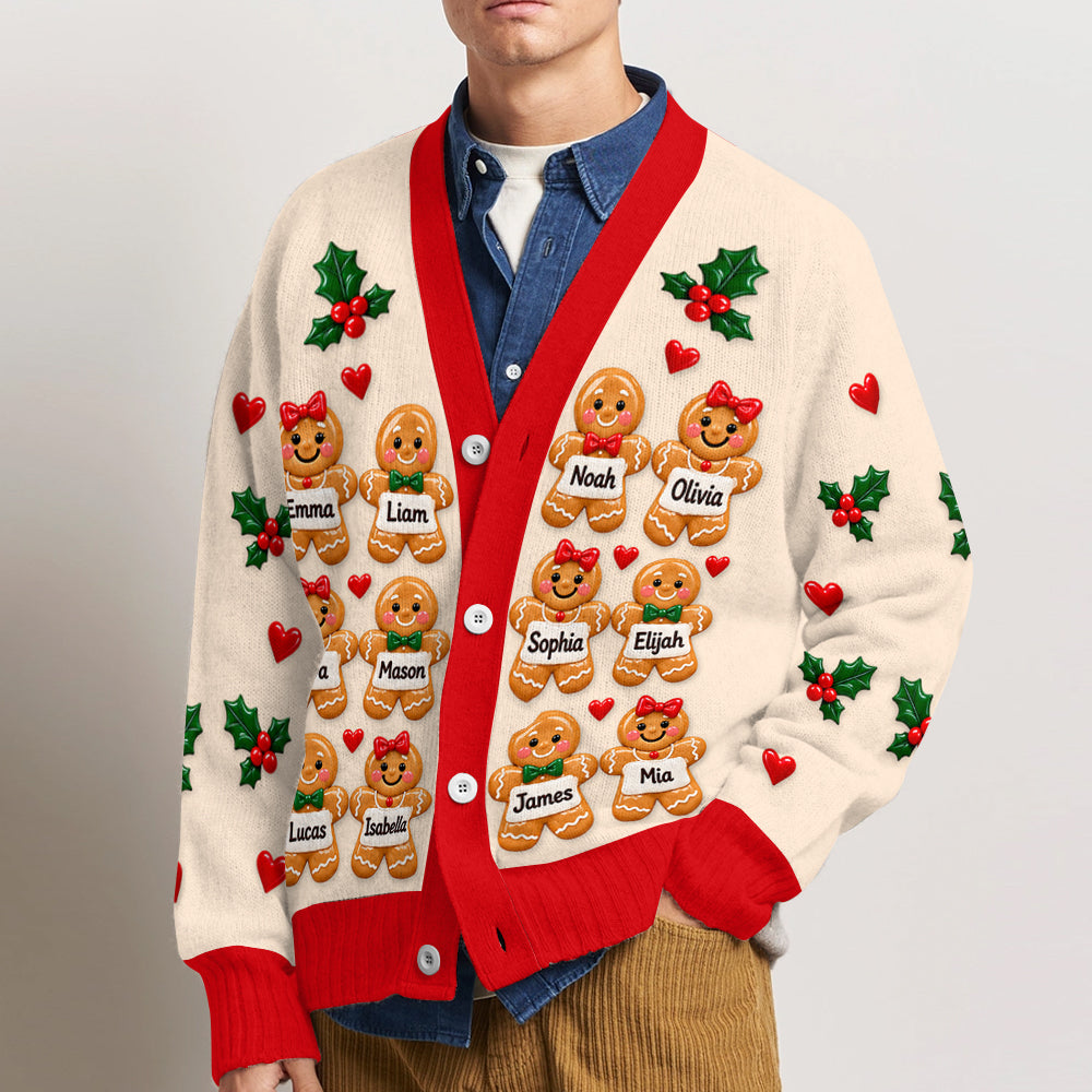 Grandma's Perfect Batch - Personalized Grandma Cardigan Sweater