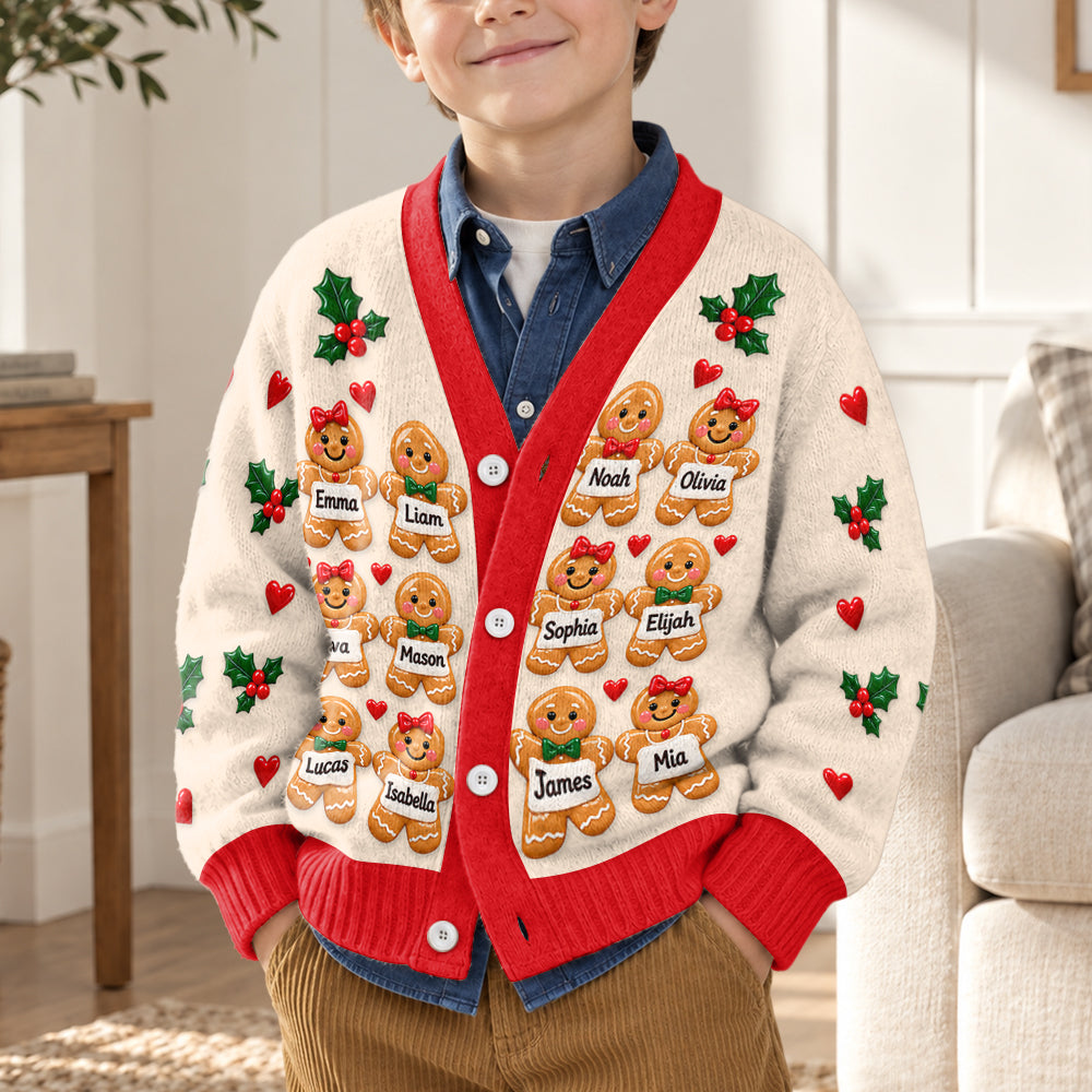 Grandma's Perfect Batch - Personalized Grandma Cardigan Sweater