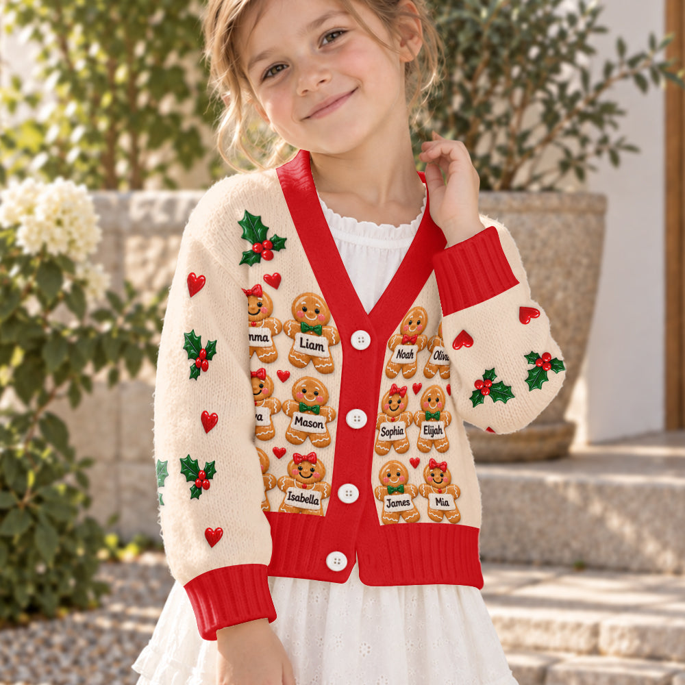 Grandma's Perfect Batch - Personalized Grandma Cardigan Sweater