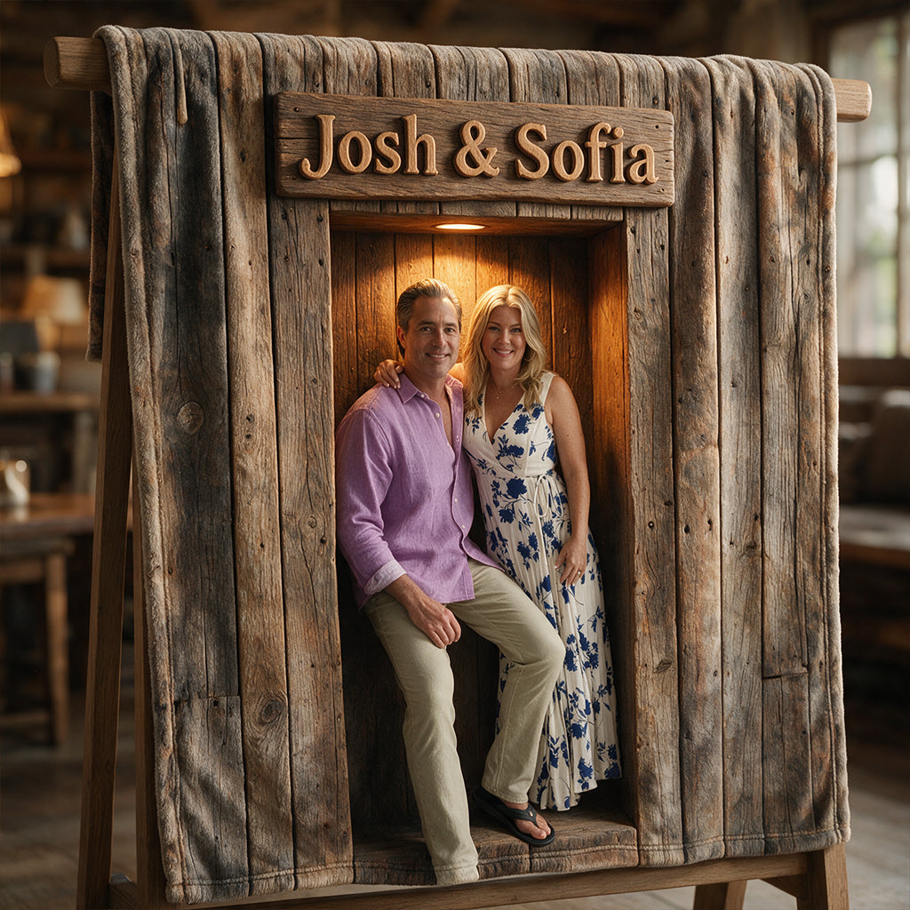 Together Since - Personalized Couple Blanket