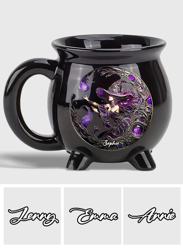 Belle Sorcière - Mug Chaudron de Sorcière Personnalisé