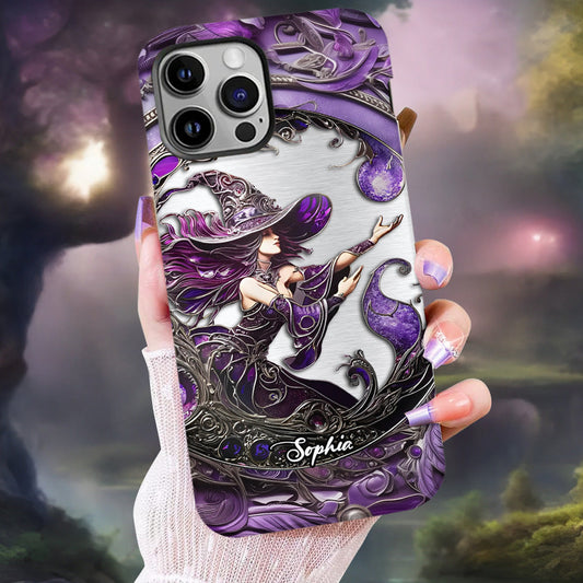 Beautiful Witch - Personalized Witch Full Print Phone Case