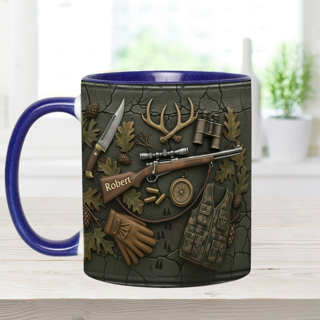 Mug personnalisé « J’adore la chasse »