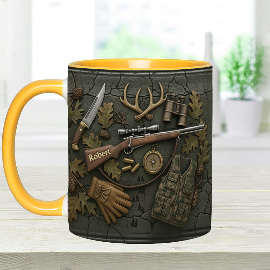 Mug personnalisé « J’adore la chasse »