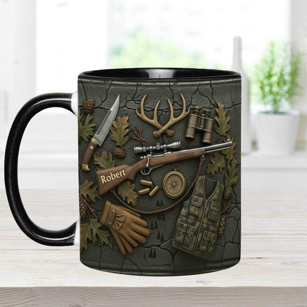 Mug personnalisé « J’adore la chasse »