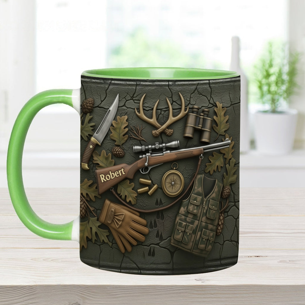 Mug personnalisé « J’adore la chasse »