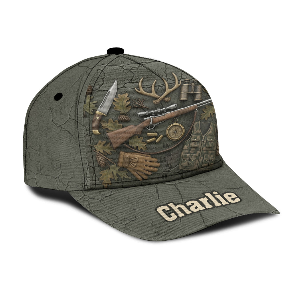 Passionné de chasse - Casquette de chasse classique personnalisée
