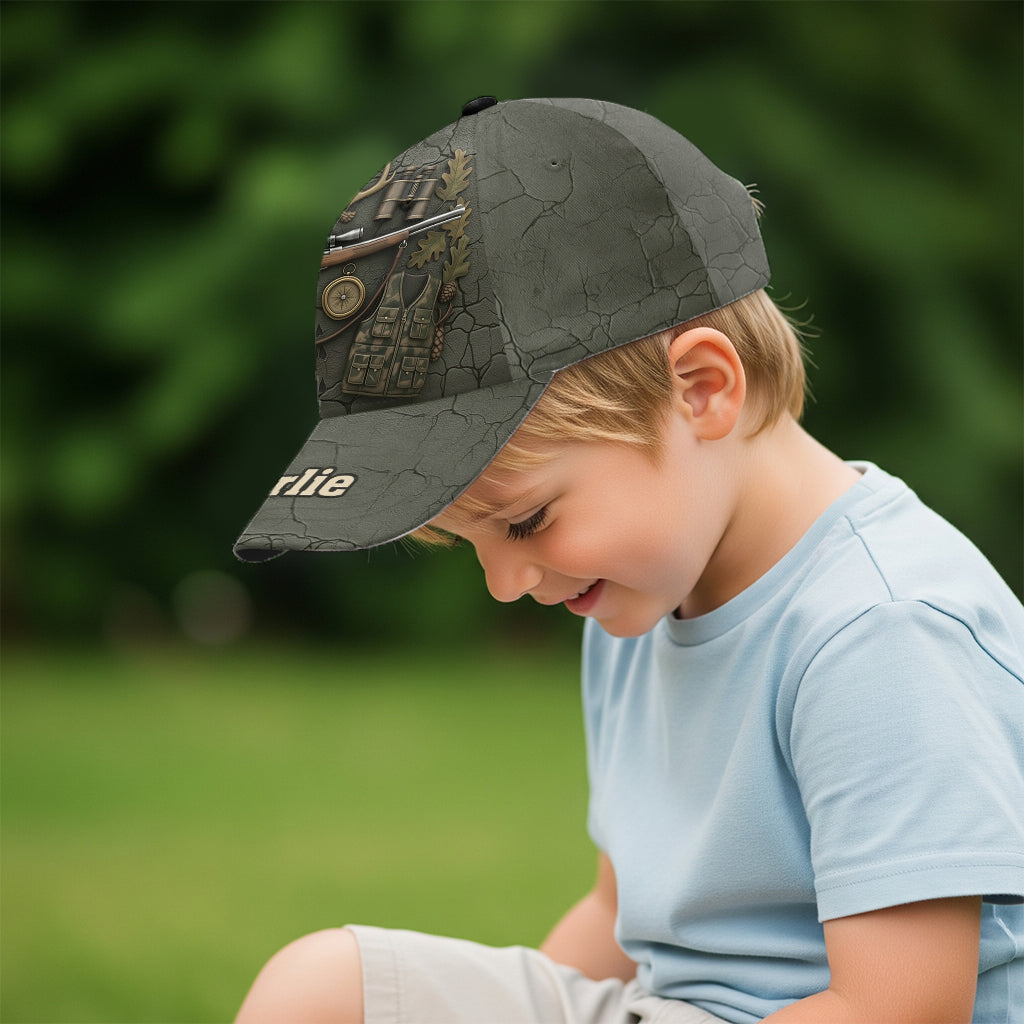 Passionné de chasse - Casquette de chasse classique personnalisée