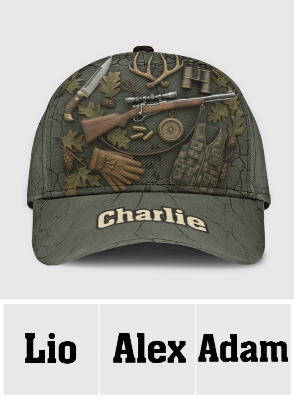 Passionné de chasse - Casquette de chasse classique personnalisée