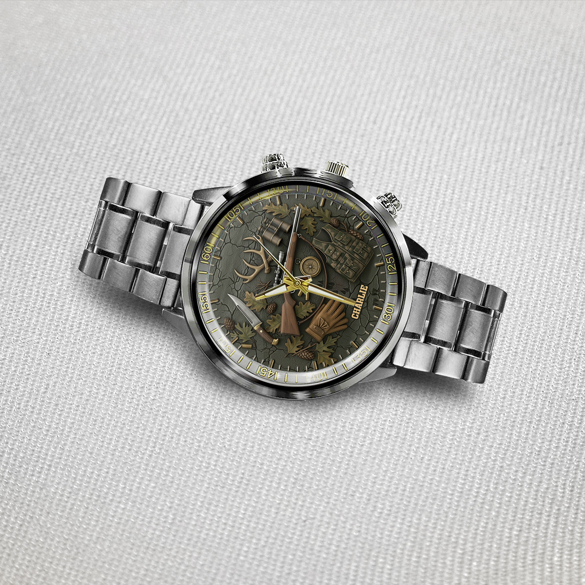 Montre de chasse personnalisée « Love Hunting »