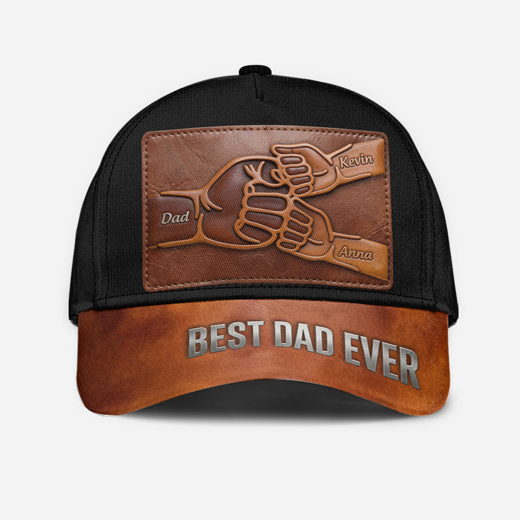 Meilleur papa du monde - Casquette classique personnalisée pour papa