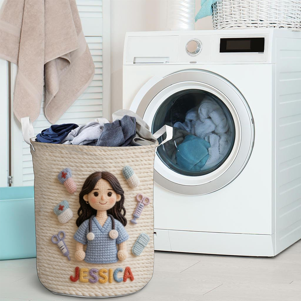 Any Photo Any Theme - Personalized Nurse Storage Basket