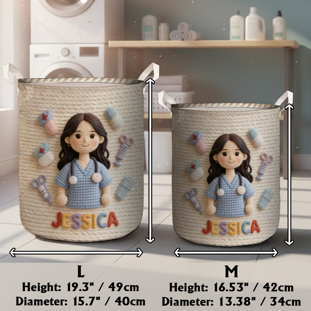Any Photo Any Theme - Personalized Nurse Storage Basket