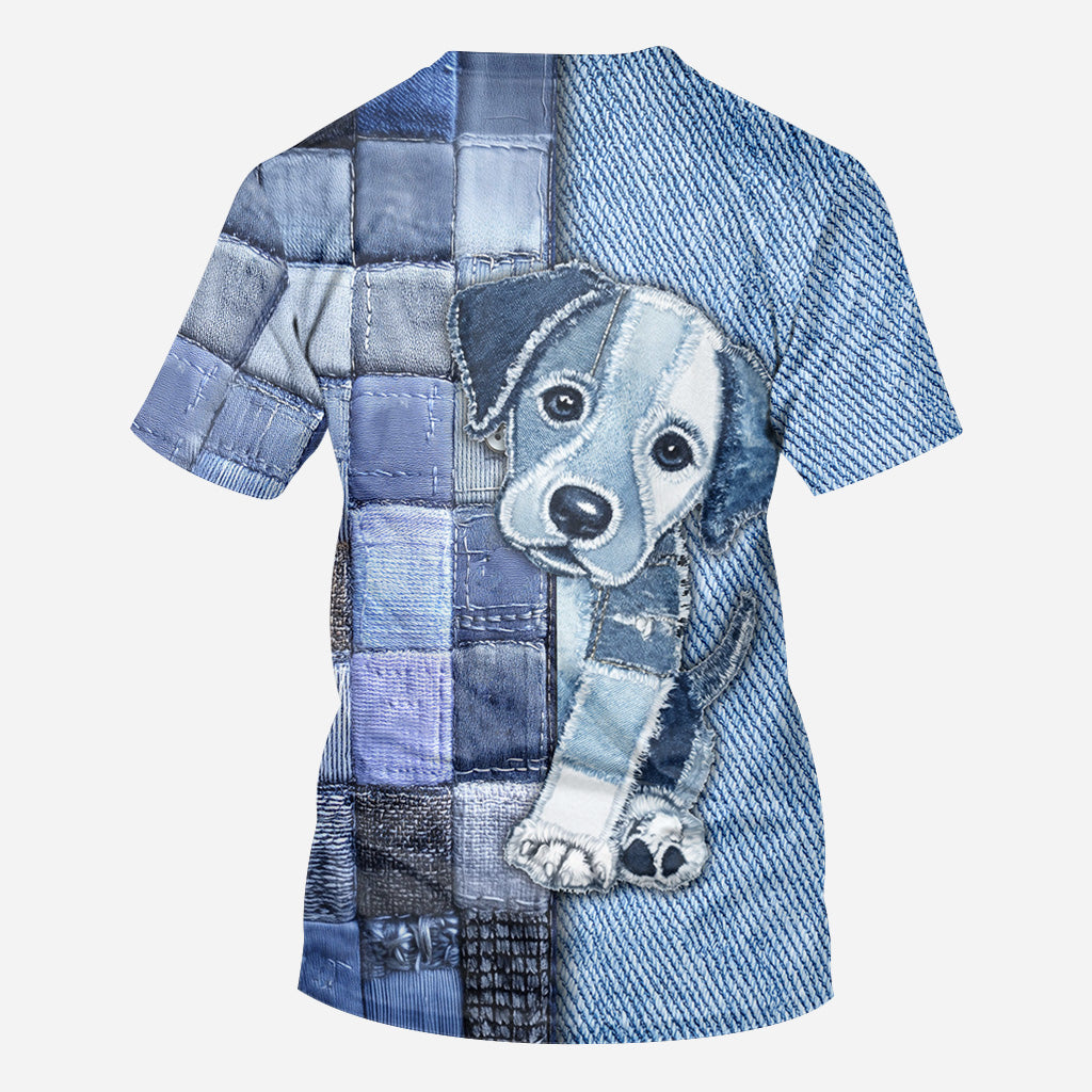 Love Labrador Retriever - Personalized Dog All Over Shirt