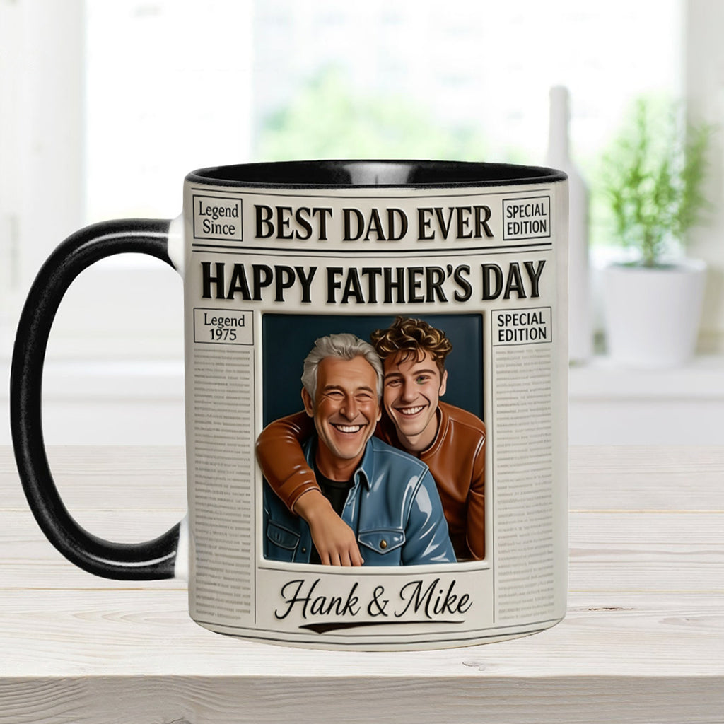 Les Nouvelles Tasses - Tasse Personnalisée pour Papa avec Boîte Cadeau
