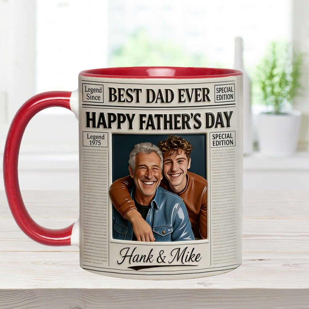 Les Nouvelles Tasses - Tasse Personnalisée pour Papa avec Boîte Cadeau