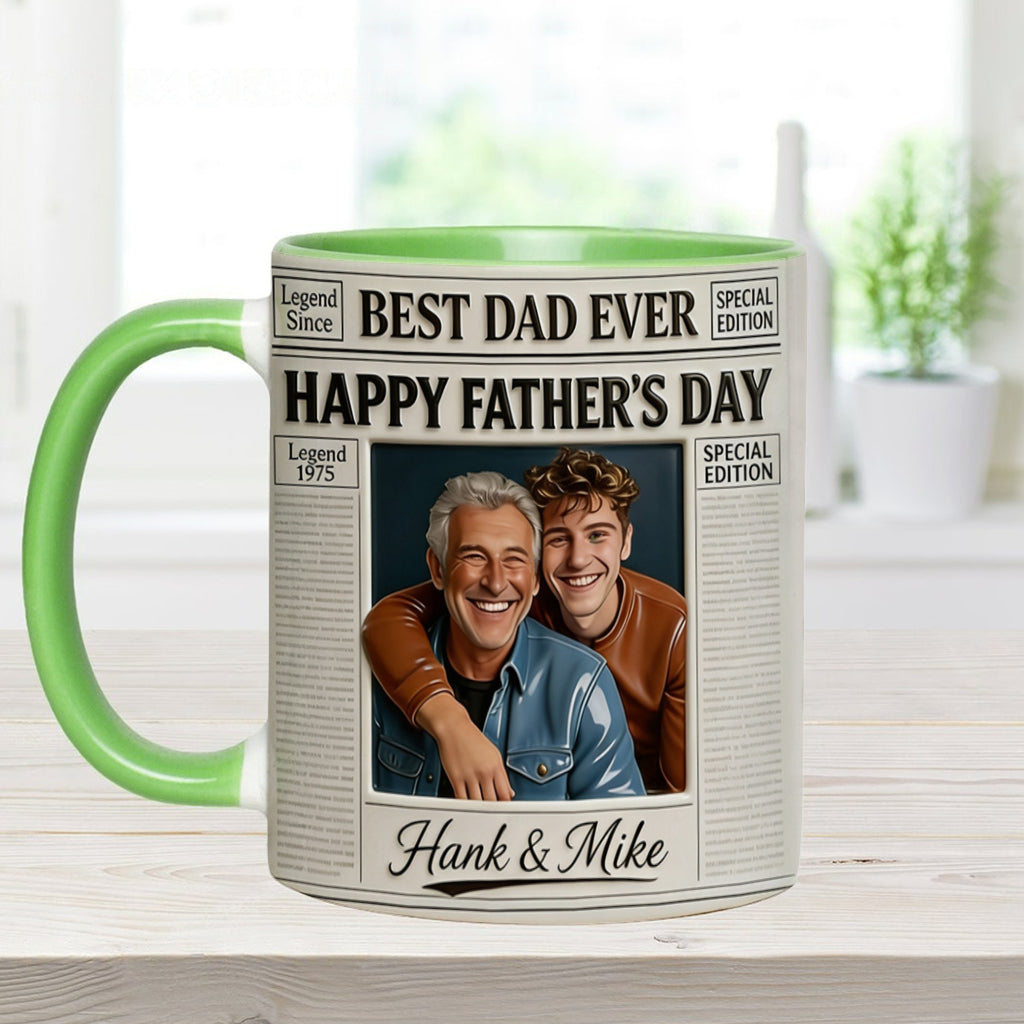 Les Nouvelles Tasses - Tasse Personnalisée pour Papa avec Boîte Cadeau