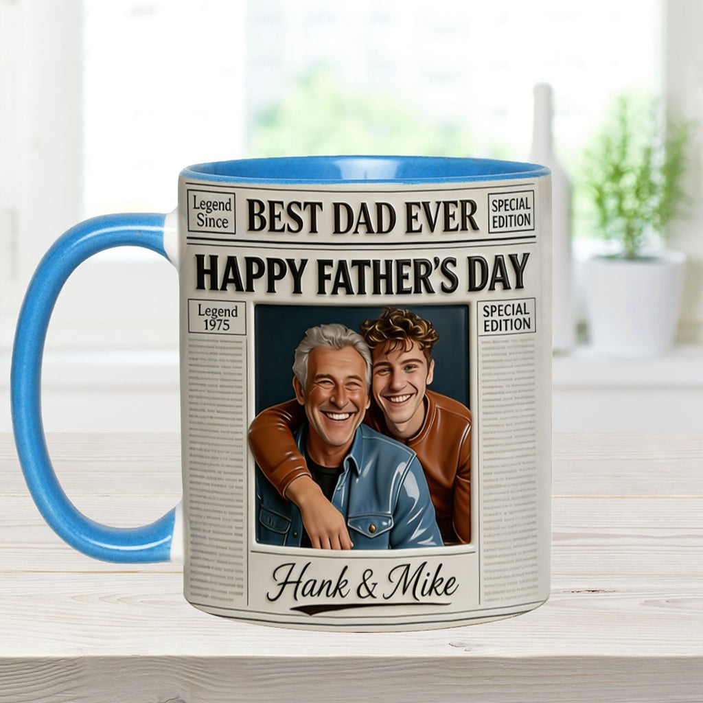 Les Nouvelles Tasses - Tasse Personnalisée pour Papa avec Boîte Cadeau
