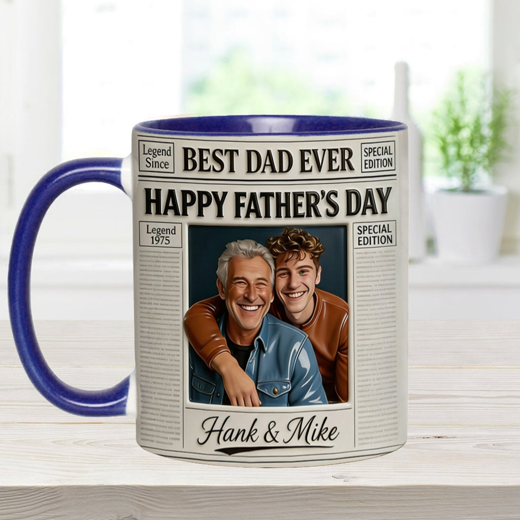 Les Nouvelles Tasses - Tasse Personnalisée pour Papa avec Boîte Cadeau