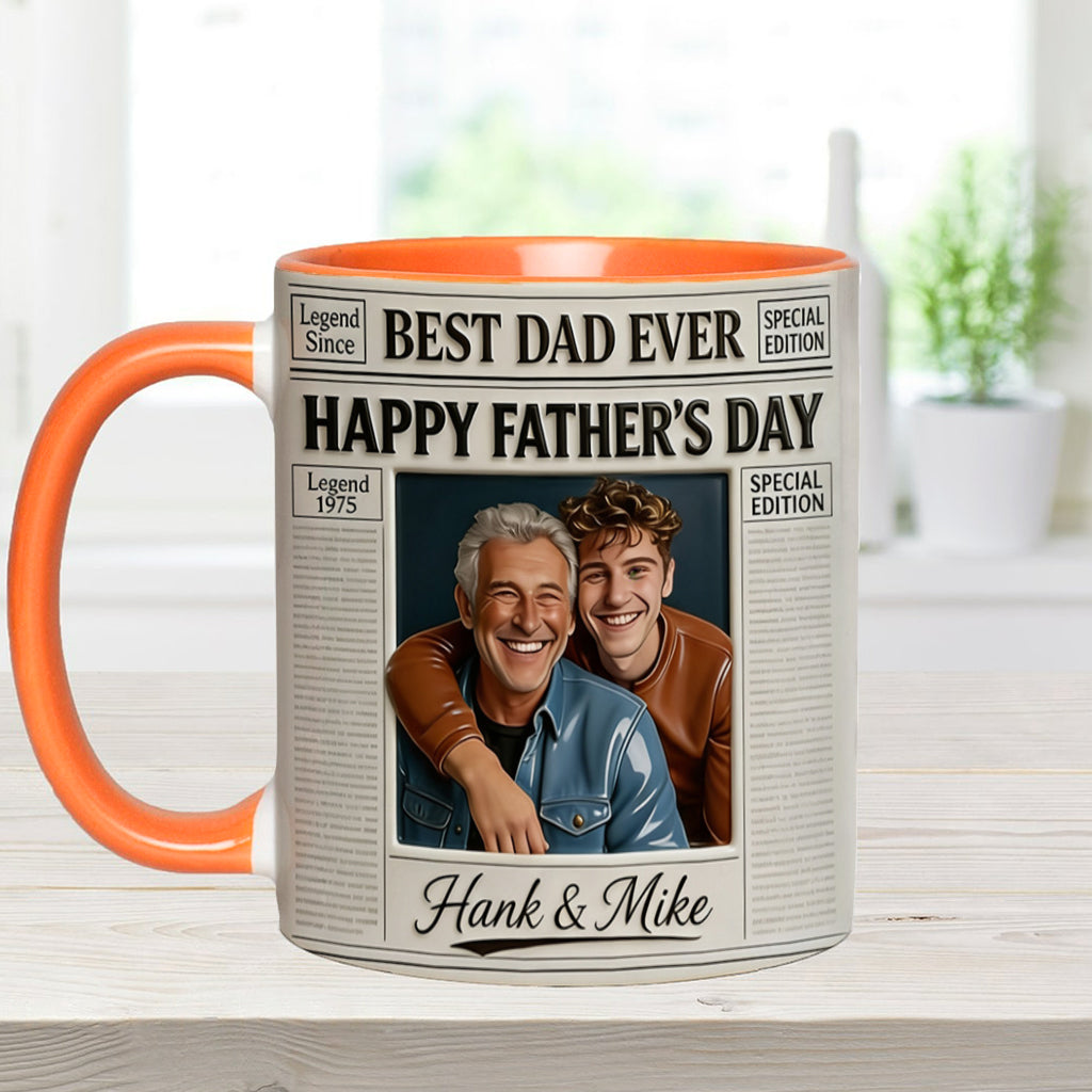 Les Nouvelles Tasses - Tasse Personnalisée pour Papa avec Boîte Cadeau