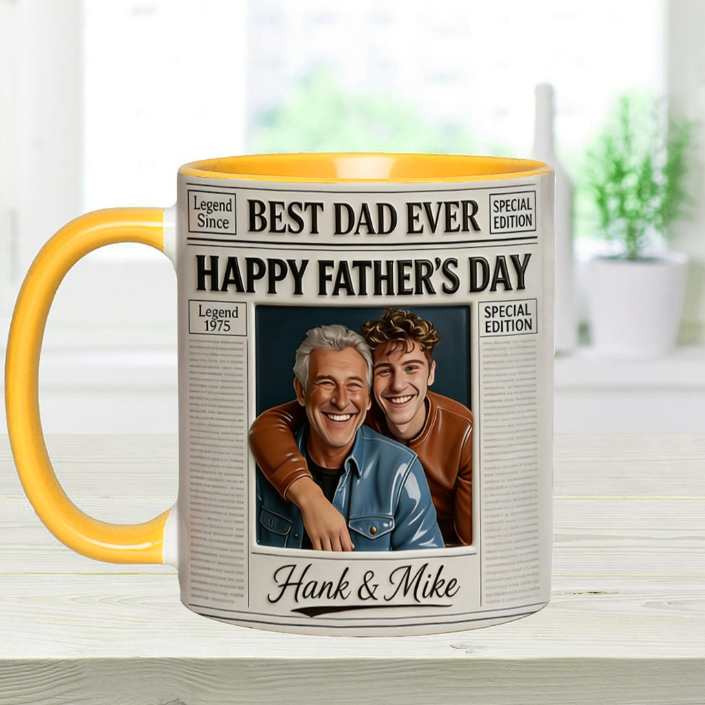 Les Nouvelles Tasses - Tasse Personnalisée pour Papa avec Boîte Cadeau